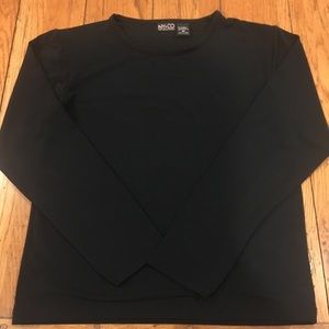 NY & Co black rayon top medium